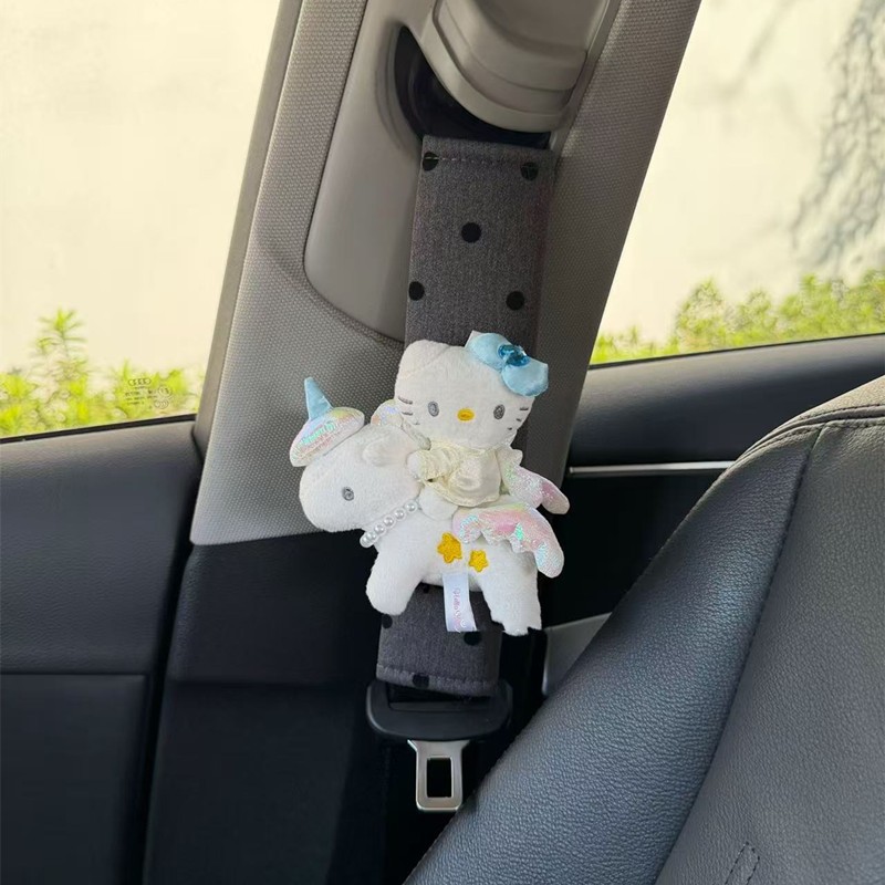 梦幻珠光HelloKitty车载护肩套
