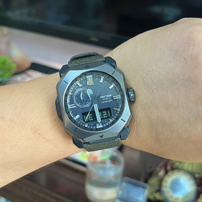 卡西欧PRW-6900YB-3/6600Y-1/6621/Y-1/61Y-1B光能电波登山男手表