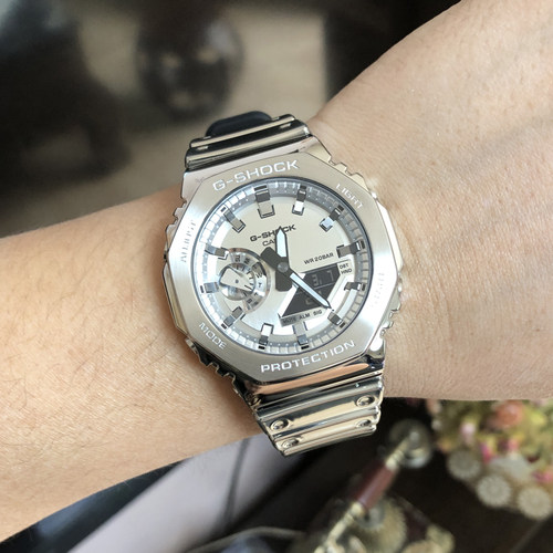 卡西欧GBM/GM-2100YM-8A/B-4A/3A/S2100PG/A-1A2/4电子运动男手表