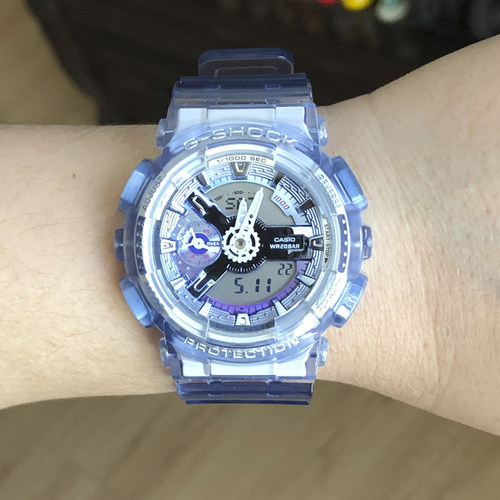 卡西欧手表GMA-S110VW-6A/SG-7A/S120MF-4A/2A 防水运动电子男表