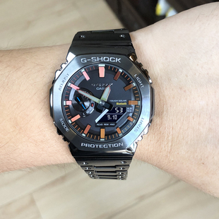 GBM太阳能蓝牙男手表 B2100BPC 卡西欧