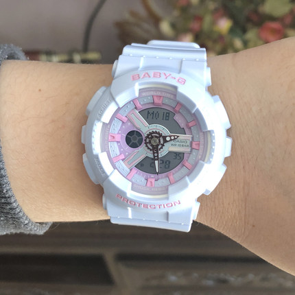 卡西欧BABY-G BA-110FH-2A/XTM-7A/1A/1APR/XSM-2A电子女士腕手表
