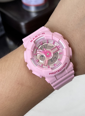 卡西欧 BA-110YK-4A/AQ-4A/XWS/FH/XTM-7A/1A电子防水女士腕手表