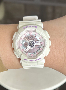 卡西欧BABY-G BA-110FH-7A/XTM-7A/1A/1APR/XSM-2A电子女士腕手表