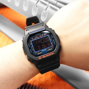 卡西欧G DC防水男表 B5600BP SHOCK电波蓝牙手表