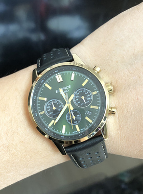 卡西欧 EFR-575CL-3A/2A/DC/D-1A/BL/EFR-303两地时间石英男手表