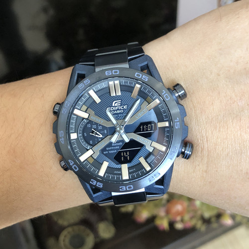 卡西欧ECB-2000YCB-2A/2200/950YMP-1A/900YDB-1B光能蓝牙男手表