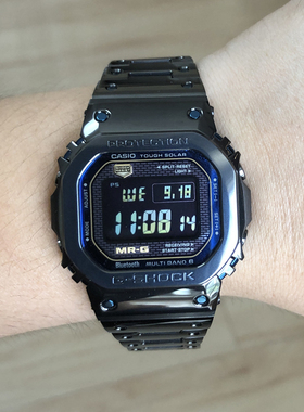 卡西欧40周年限量电波防水男表GMW/MRG-B5000D-1/PS/GM-B2100/GD