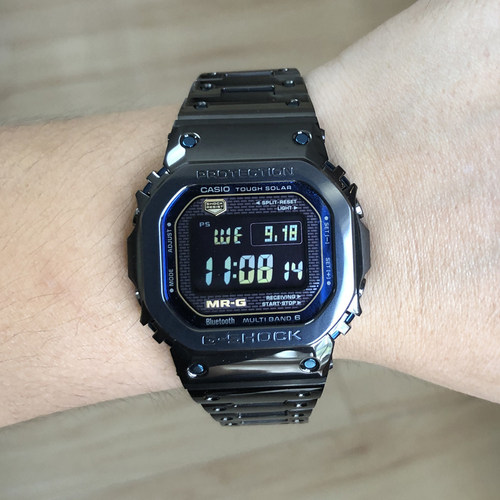 卡西欧40周年限量电波防水男表GMW/MRG-B5000D-1/PS/GM-B2100/GD