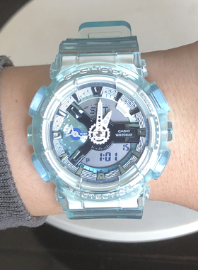 卡西欧手表GMA-S110VW-2A/SG-7A/S120MF-4A/6A 防水运动电子男表