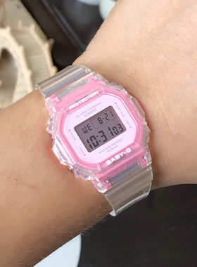 卡西欧手表电子防水运动女士腕表BGD-565SJ-7/2/9/GS-1/570BC-3/4