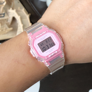 卡西欧手表电子防水运动女士腕表BGD-565SJ-7/2/9/GS-1/570BC-3/4