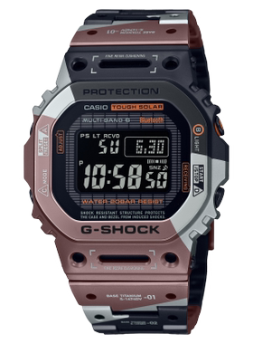 卡西欧手表GMW-B5000TVB-1/PB/GD-9/4/CS/6太阳能电波蓝牙小方块