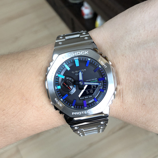 太阳能蓝牙男手表 B2100PC BPC GBM 卡西欧