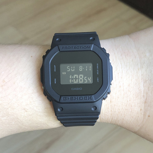 卡西欧GMD-S5610BB-1/S5600SG-7/DW-5600SS/AI-1电子防水女腕手表