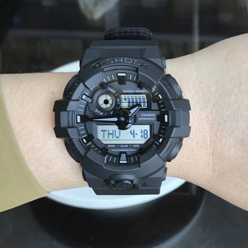 卡西欧手表G-SHOCK GA-700BCE-1A/710GB/HD-8A多功能防水电子男表