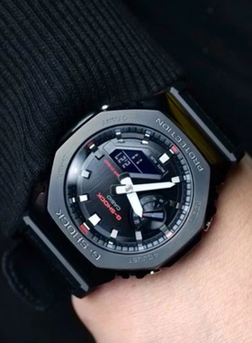 卡西欧GM-2100CB-1A/B-3A/4A/CL-5A/BB/SS/MF-5A电子防水男腕手表