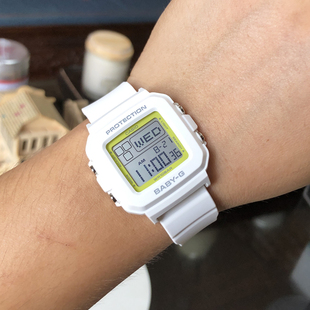 卡西欧手表电子防水女士腕表BGD 565SJ 570BC 10K