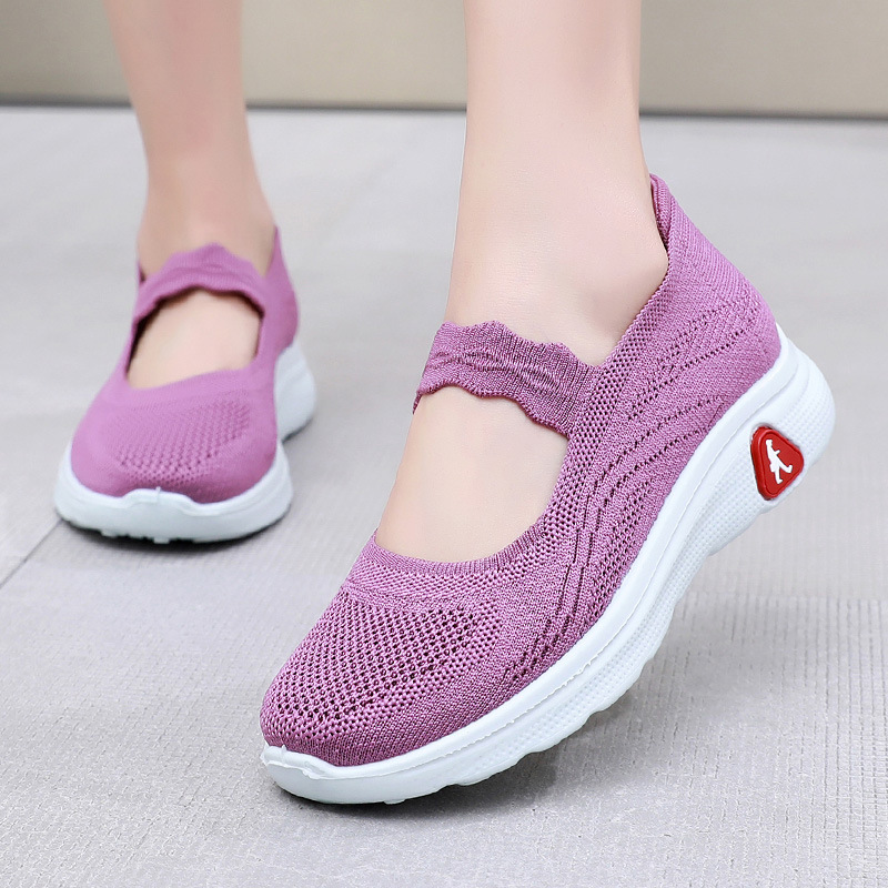 轻便软底妈妈鞋老北京布鞋健步鞋