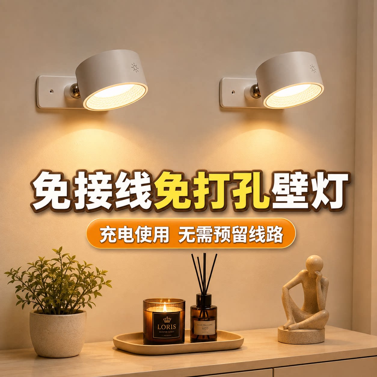 免接线壁挂安装省事更灵活图片