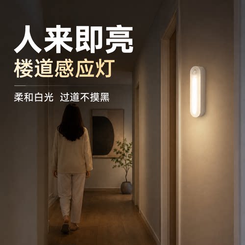 感应照明自动亮灯款小夜灯