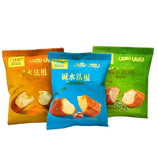 厚厚恰碱水法棍500g咸蛋黄味海盐焦糖味藤椒味小包装称重面包干