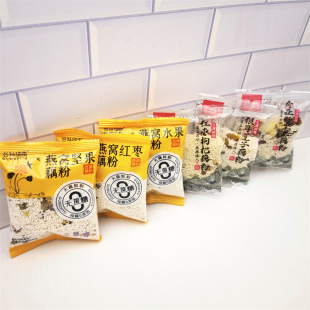 谷物細(xì)雨燕窩堅(jiān)果紅棗水果紅棗枸杞銀耳蓮子奇亞籽堅(jiān)果藕粉500g