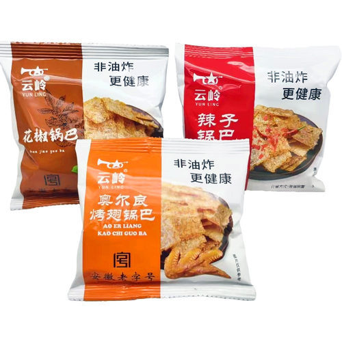 云岭奥尔良烤翅花椒辣子锅巴500g