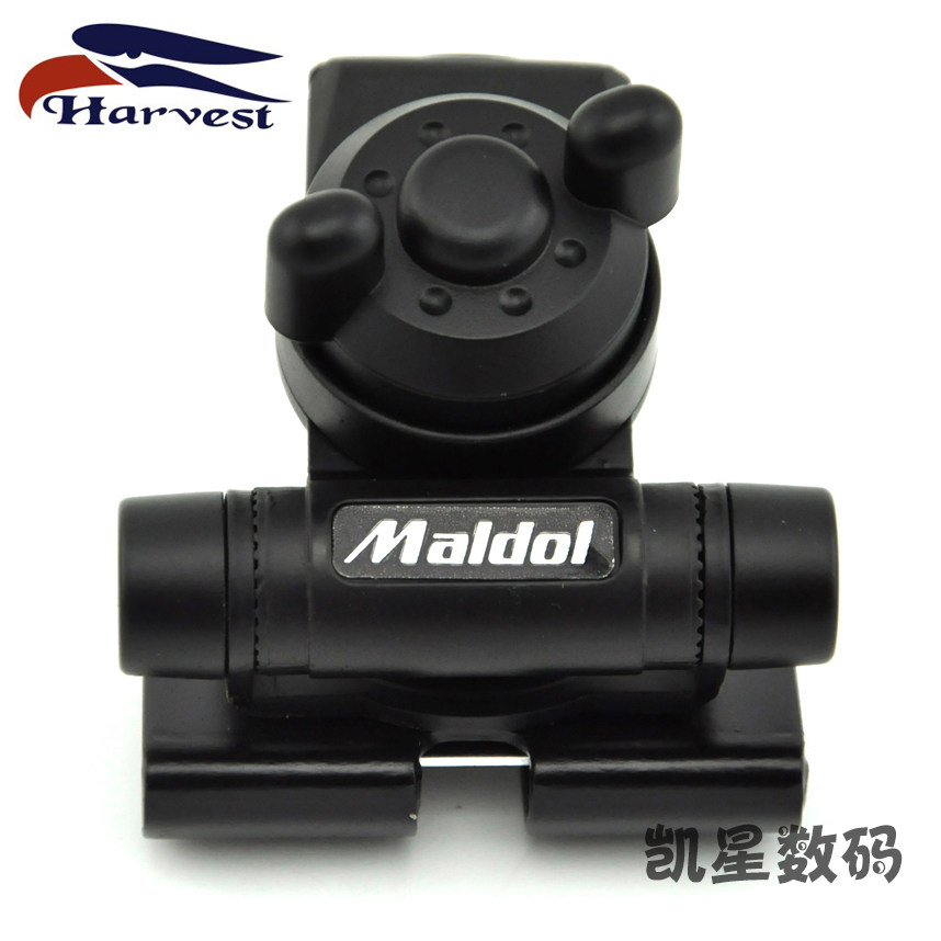 台湾老鹰 BT300 对讲机车载天线卡边不锈钢万向夹边 电台配件支架