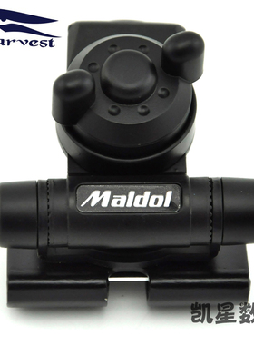 台湾老鹰 BT300 对讲机车载天线卡边不锈钢万向夹边 电台配件支架