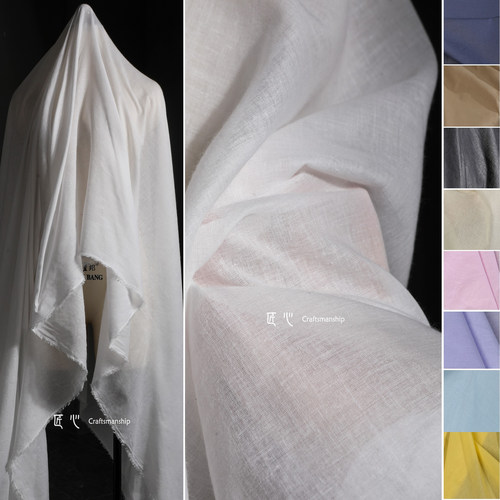 匠心纯棉服装设计师棉绵绸100%