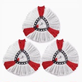 适配微力达三角形拖把头旋转拖布替换布家用vileda加厚清洁头配件