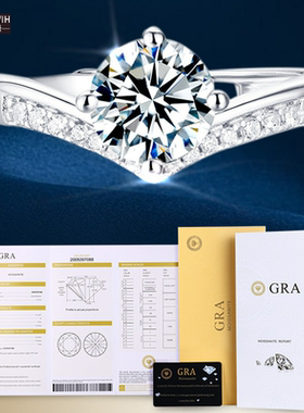 ECETOWIH新款s925纯银皇冠钻戒