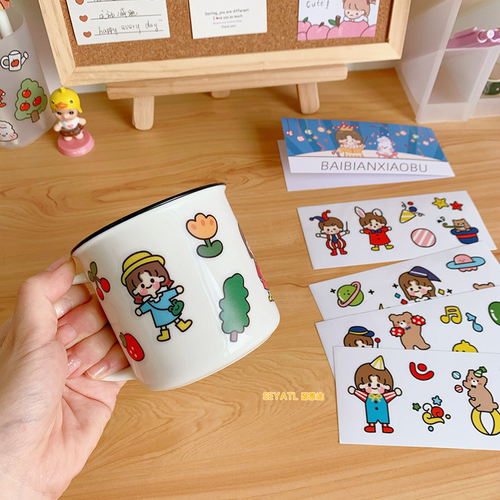 SEYATL新款ins风卡通甜美小女孩