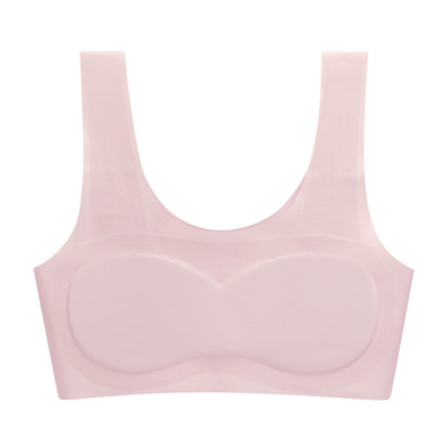 女童无尺码成长型无钢圈内衣乳胶舒适透气无痕发育运动背心女