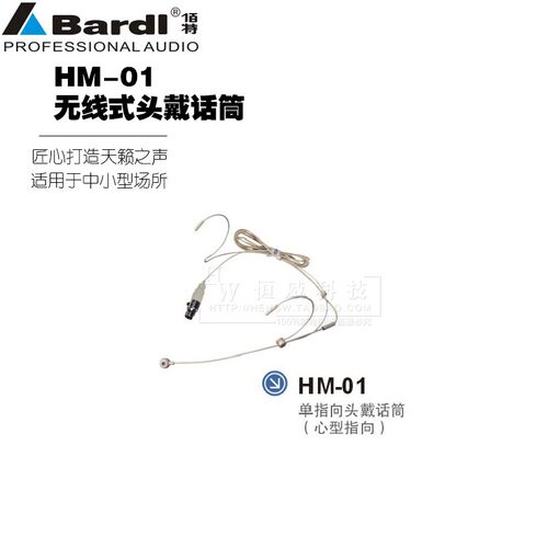 佰特专业演出舞台耳挂式无线话筒