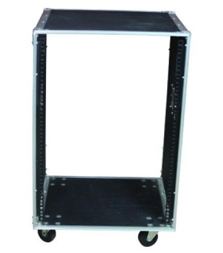 恒威 16U舞台演出专业机柜航空箱 KTV功放调音台音响 可移动机箱