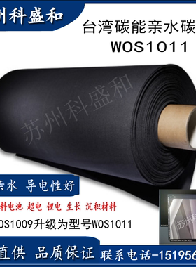 碳能碳布cetech电池柔性 亲水导电碳布电极碳布 W0S1011