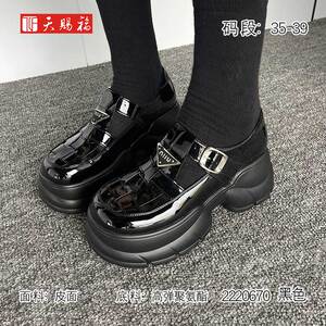 天赐福乐福鞋时尚厚底增高日常女