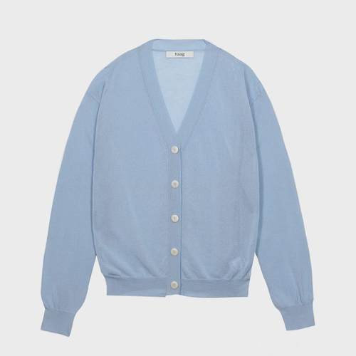 韩国haag正品速干薄款针织开衫