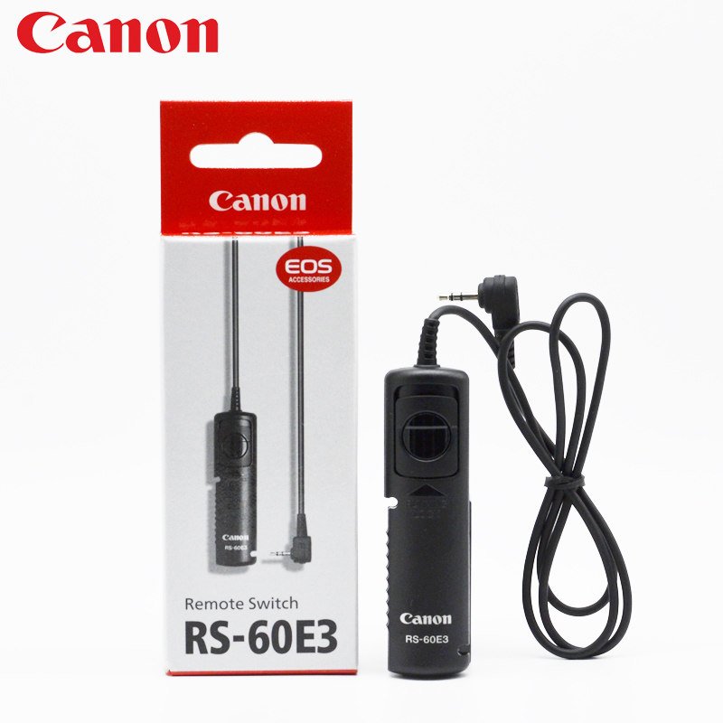 佳能原装 RS-60E3 快门线 EOS R8 R6II R10 R RP R6 R7 R100 200D 760D 70D 80D 77D 90D 800D 700D 正品