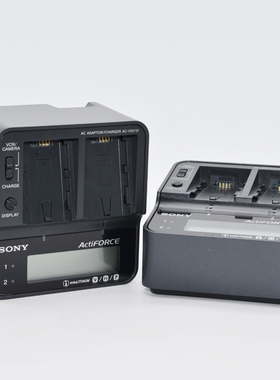 索尼原装 BC-VQV10 AX100 PJ580E PJ670 AX30 AXP35 FV70A FV100A FV50 摄像机电池 充电器 激活智能 双快充