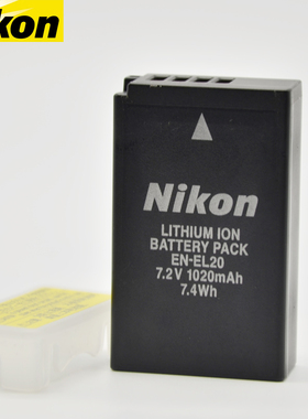 尼康EN-EL20a EL20原装相机电池 P1000 P1100 微单J1 J2 J3 S1 coolpix A