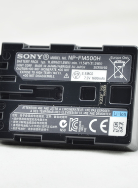 索尼 NP-FM500H A99/A77/A65/A900/A58 ILCA-77M2 相机 原装 电池