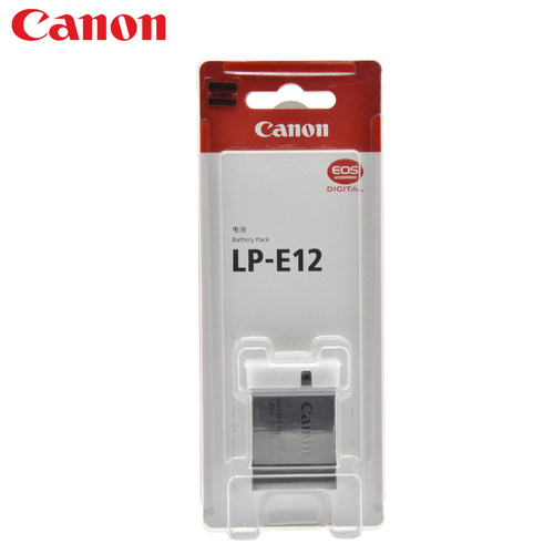 佳能微单LP-E12 100D EOS M M2 M10 M50 M100 SX70 相机 原装电池