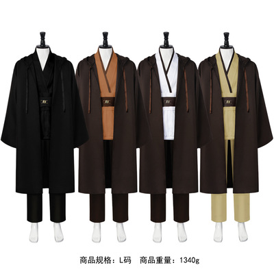 欧比旺cos服 星球大战西斯绝地武士cosplay动漫服装现货工厂