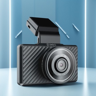 360行车记录仪G580Pro前后双摄3K超清无线WIFI车载电子狗倒车影像