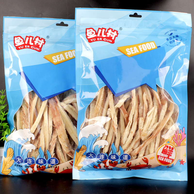 大连特产手撕鱿鱼条丝鱼片500g大包装即食海味零食干海鲜伴手礼包