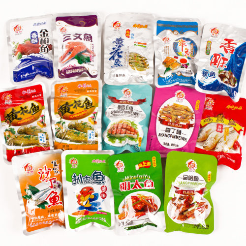 得财香酥小黄花鱼干即食金枪三文鱼1000克大连海鲜大礼包特产零食 - 封面