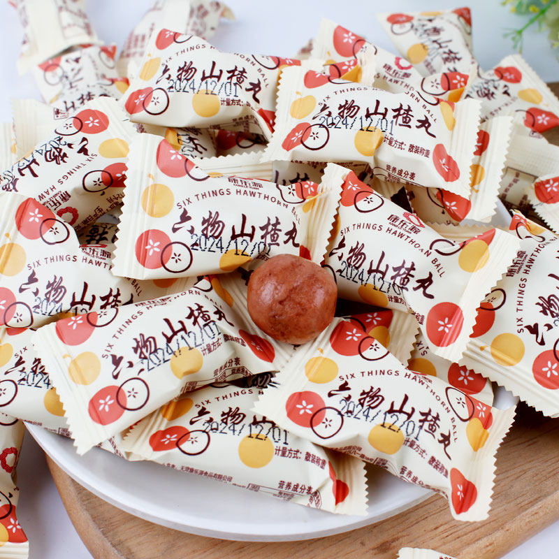 康乐源鸡内金六物山楂丸山药茯苓山楂休闲球囤货小零食独立包装,零食/坚果/特产,传统糖果,淘宝优惠券,粉丝福利购,淘宝优惠卷